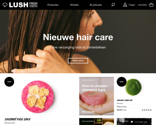Lush Nederland Logo