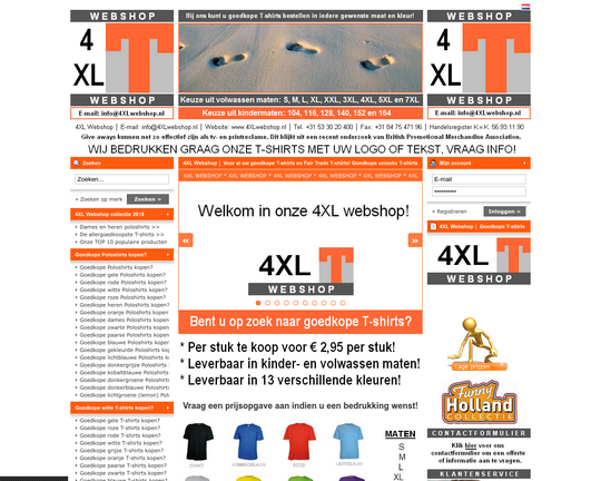 4XL Webshop Logo