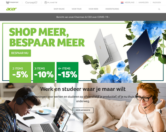 Acer Nederland Logo