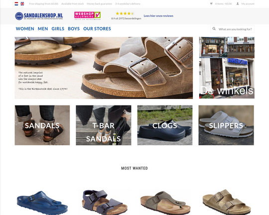 Sandalen Shop Logo