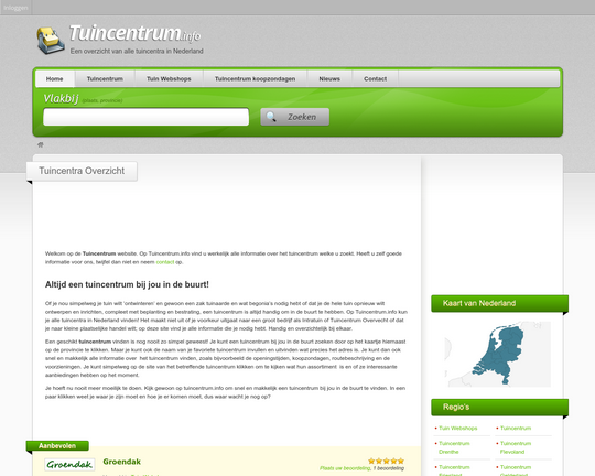 Webshop De Tuin Logo