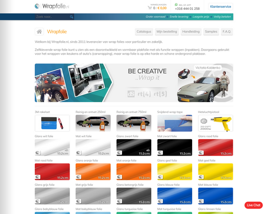 Wrapfolie.nl Logo